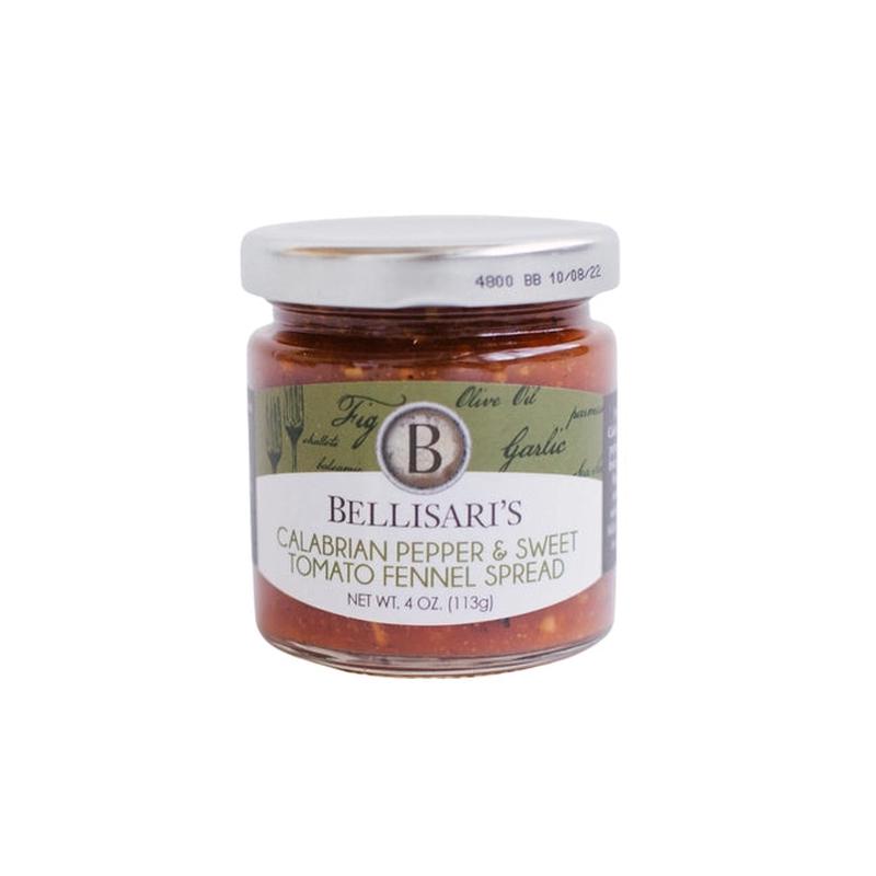 Bellisari\'s Calabrian Pepper & Sweet Tomato Fennel Spread