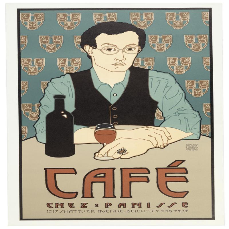 (*NEW ARRIVAL*) (Chez Panisse) David Lance Goines. Caf Chez Panisse *Signed*