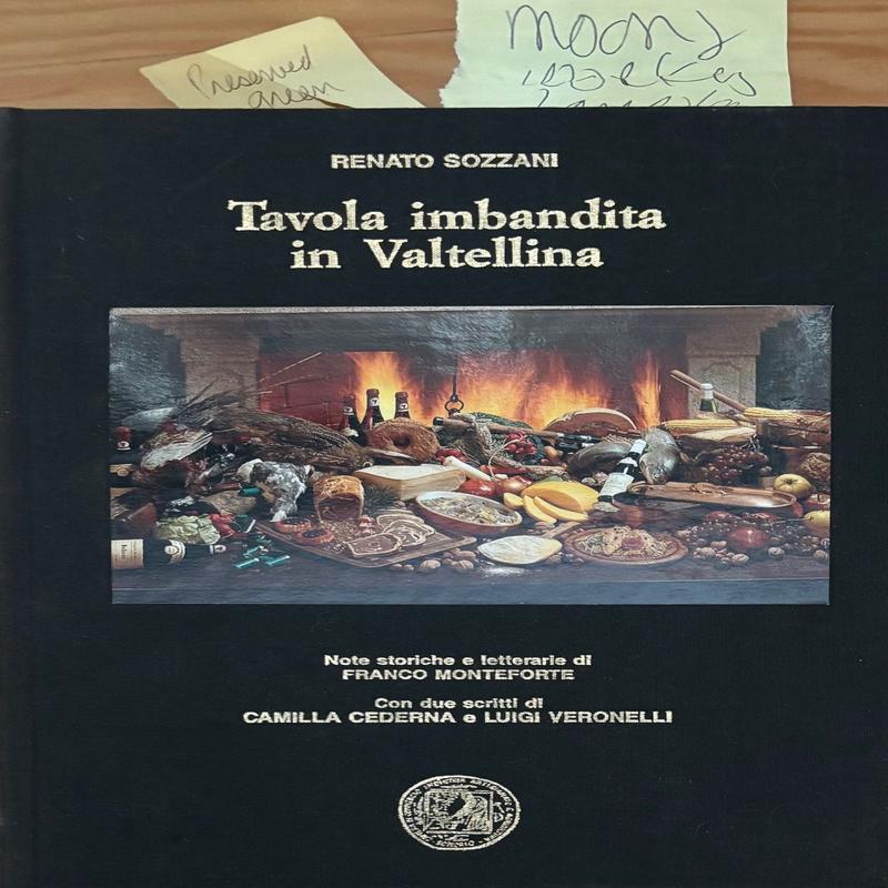 (*NEW ARRIVAL*) (Italian - Lombardy) Renato Sozzani. Tavola Imbandita in Valtellina
