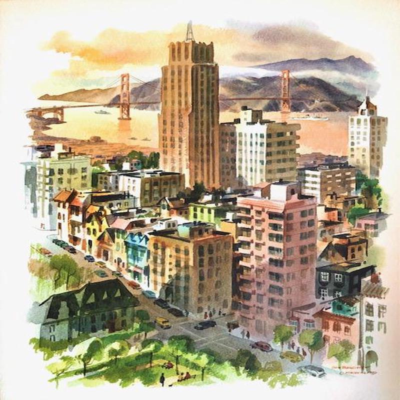 (*NEW ARRIVAL*) (San Francisco) Matson Lines. Bon Voyage Dinner Menu