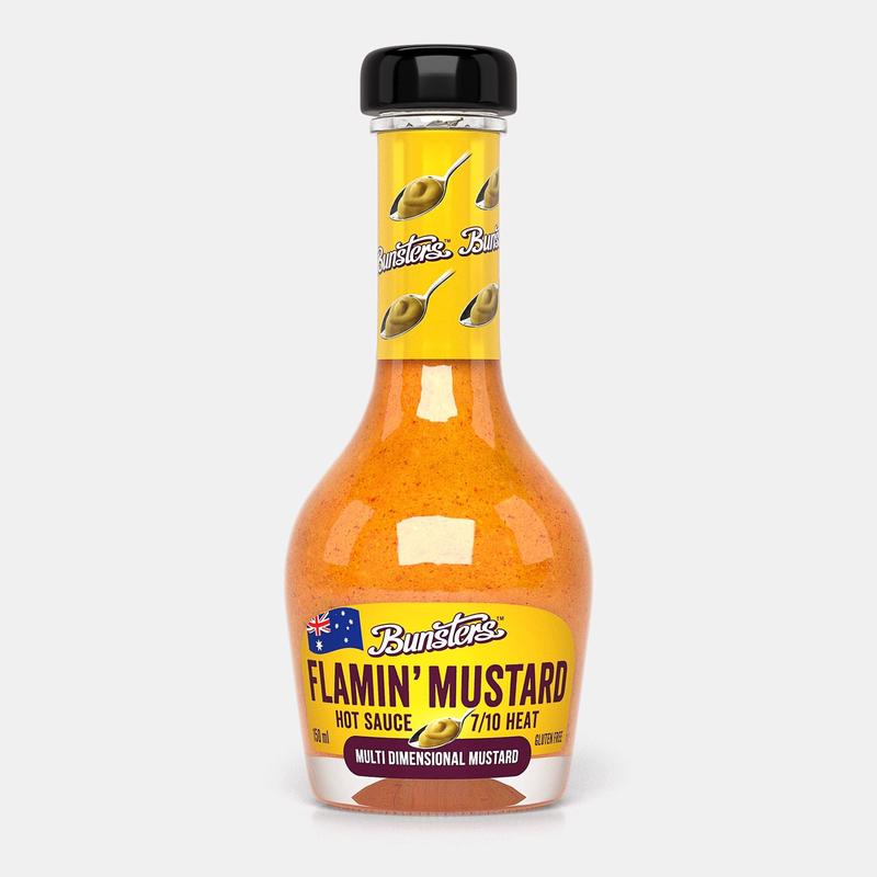 Flamin\'  Mustard - Hot Sauce Or Mustard? Por Que No Los Dos!