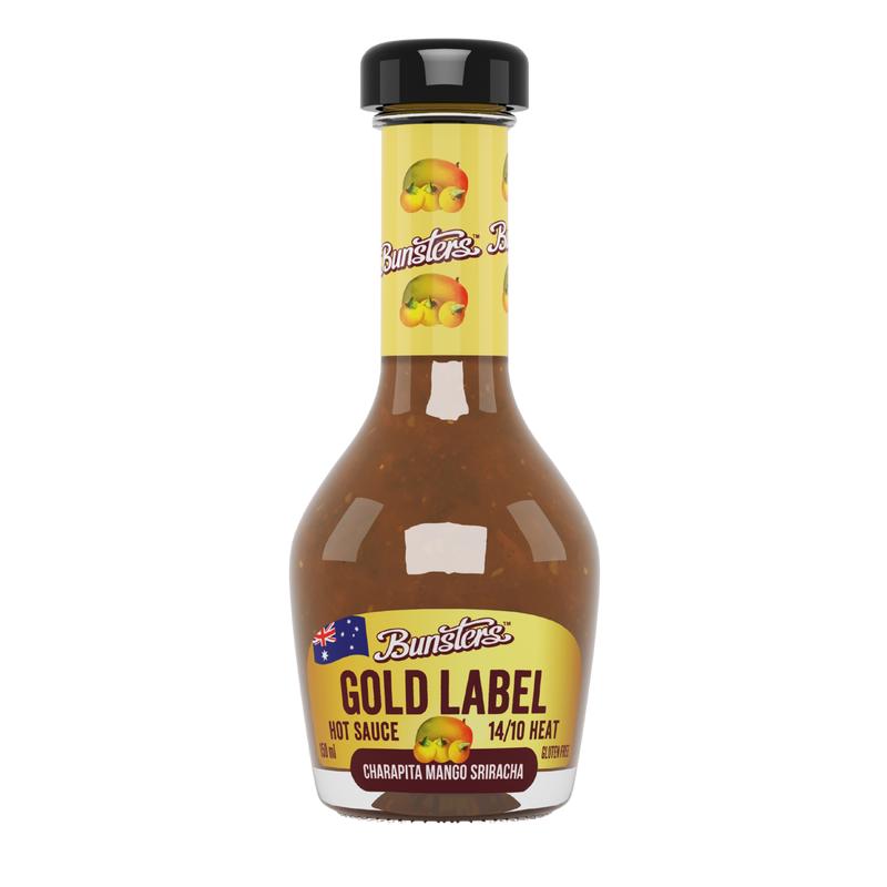 Gold Label Hot Sauce - The Rolls Royce of Pain