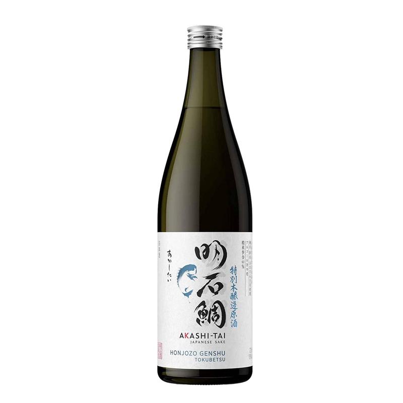 Akashi Honjozo Genshu Tokubetsu Gohyak Sake